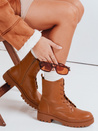 Női táskás csizma STYLOBOSS camel Dstreet ZY0520 ZY0520