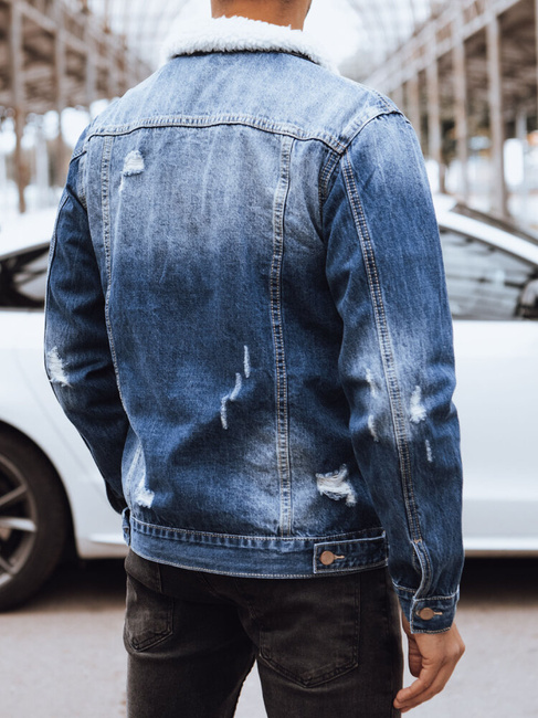 Férfi farmerdzseki Szín Kék DSTREET TX4580