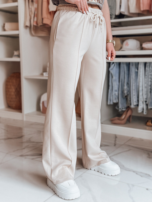 Női melegítőnadrág DRESSANIK világos bézs Dstreet UY2702