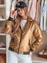 Női steppelt bomber dzseki GLAMCIX bézs Dstreet TY4784