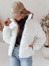 Női téli rövid, steppelt kabát VIBEGIRL fehér Dstreet TY4947