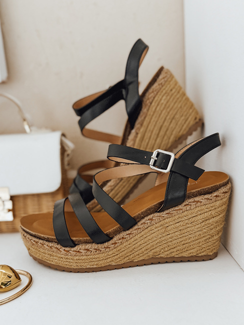 Női SUMMERUP szandál fekete Dstreet ZY0988 ZY0988