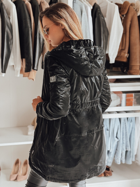 Női parka dzseki HENRY fekete Dstreet TY4106