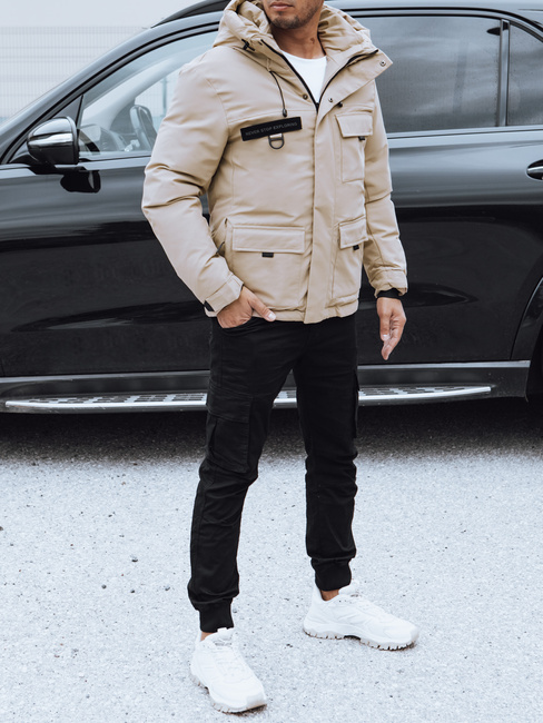 Kurtka zimowa męska morelowa Dstreet TX4776