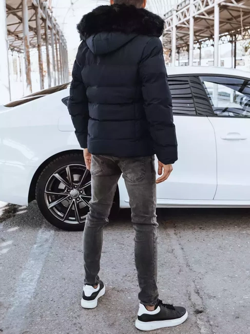 Férfi téli dzseki Szín Gránátkék DSTREET TX4288