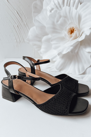 OLYMIRA női szandálok fekete Dstreet ZY0952