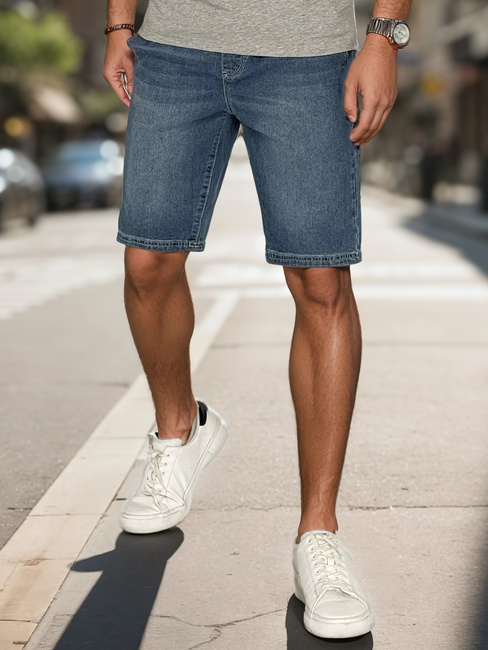 Férfi farmer rövidnadrág kék Dstreet SX2358