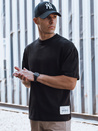 Férfi fekete póló Dstreet RX5514