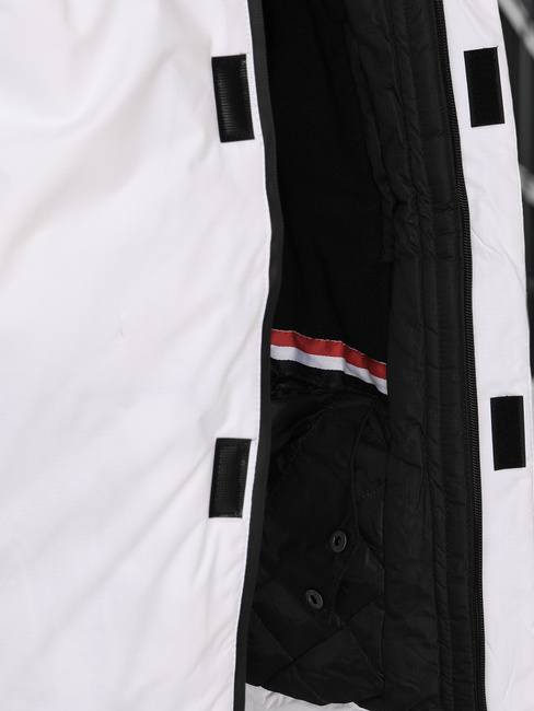 Férfi sí dzseki fehér Dstreet TX5130