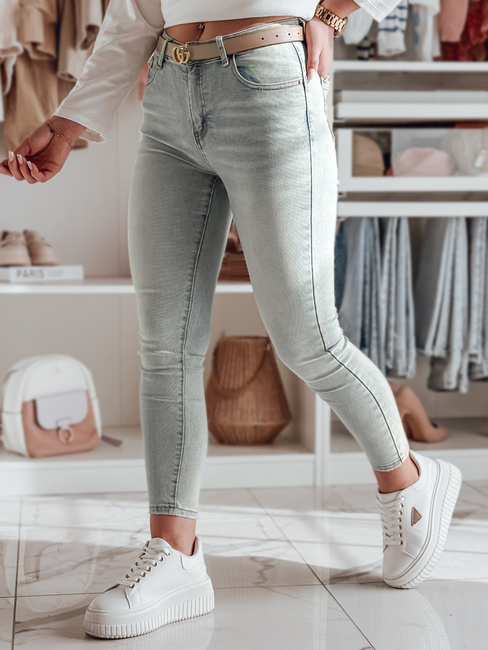 Női skinny farmer SKINNIUP világoskék Dstreet UY2324 Dstreet UY2324
