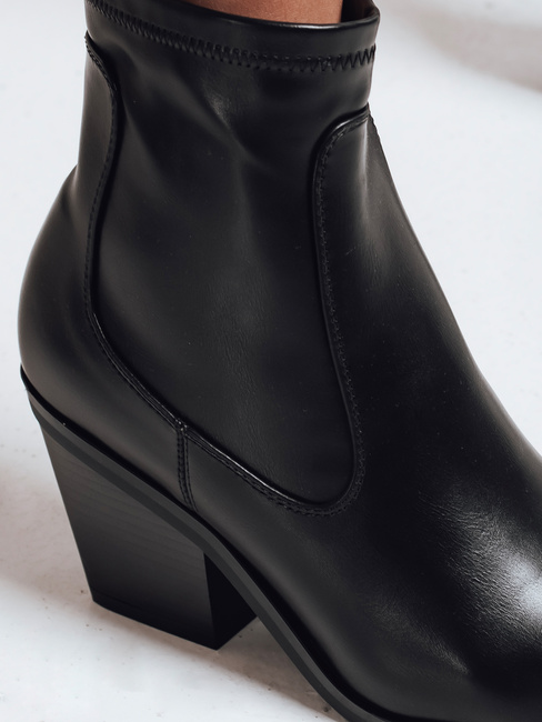 Női őszi fekete csizma Dstreet ZY1018 ZY1018