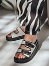 Női FLATSTEP flip-flopok fekete Dstreet ZY0894_2