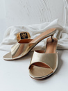 DORIMI női arany Dstreet flip-flopok ZY0974
