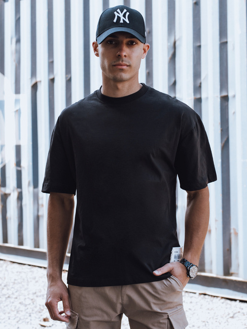 Férfi fekete póló Dstreet RX5514