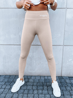 Női leggings SIMPLE LIFE Szín Camel DSTREET UY1616_1