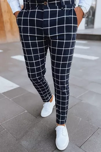 Férfi chino nadrág Szín Gránátkék DSTREET UX3952