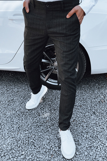 Férfi grafit színű nadrág Dstreet UX4383