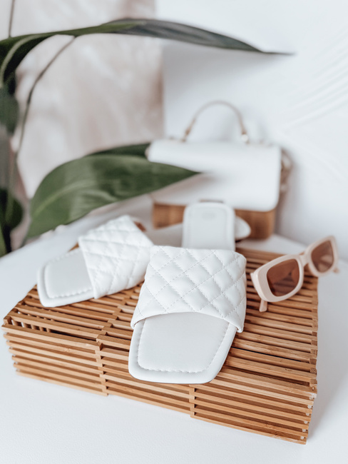 SATELIVA női flip-flop fehér Dstreet ZY0970 ZY0970