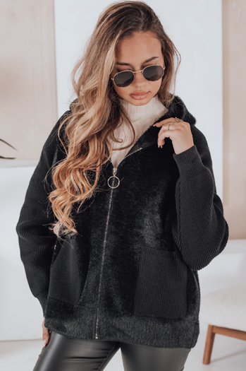 Alpakka női dzseki KATHERINE Szín Fekete DSTREET NY0481z