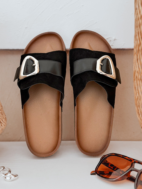 NOLVINA női flip-flopok fekete Dstreet ZY0982