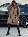 Kurtka damska oversize MELODY ciemnobeżowa Dstreet TY4562