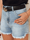 Női farmer rövidnadrág VIBEJEANS Dstreet SY0490