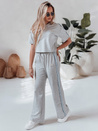 Női oversize edzőruha szett SPORT LIKE szürke Dstreet AY1145 AY1145