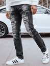 Spodnie męskie jeansowe czarne Dstreet UX4245