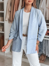 Női oversize kabát SOFT LOVE kék Dstreet PY0132 PY0132_2
