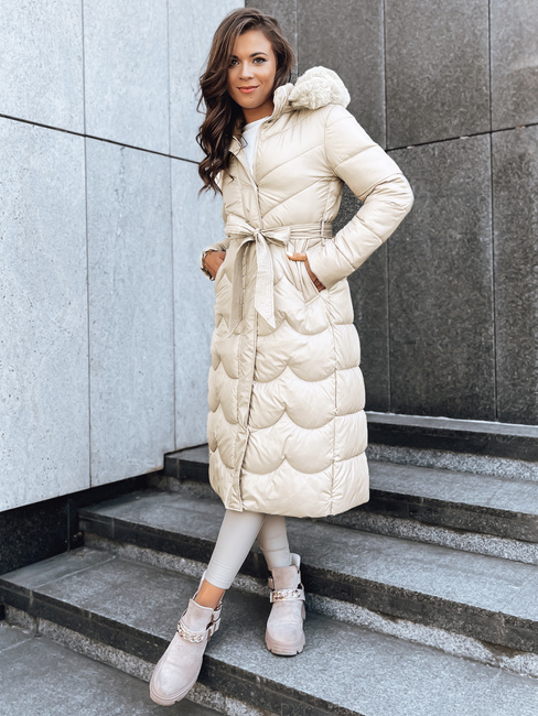 Női téli kabát SCARLET Szín Camel DSTREET TY3805