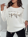 Női túlméretezett blúz PERFSTYLE fehér Dstreet RY2665