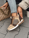 Női MOVENIA khaki színű csizma Dstreet ZY0508 ZY0508