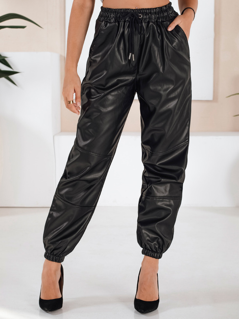 Női viaszolt nadrág MAGIR Szín Fekete DSTREET UY1683