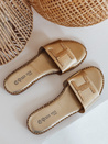 Női flip-flopok GOLDISH arany Dstreet ZY0941