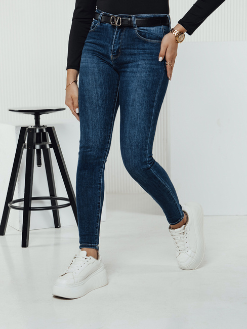 Női farmer skinny nadrág DIVETTI tengerészkék Dstreet UY2330
