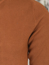 Férfi camel pulóver Dstreet WX2290