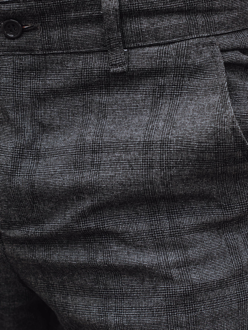 Férfi alkalmi sötétszürke nadrág Dstreet UX4399z