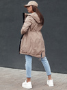 Kurtka damska parka URBANJOY beżowa Dstreet TY4386