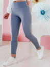 Női magas derekú leggings ACTIVIS kék Dstreet UY2600