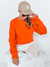Női nem kapucnis pulóver FASHION II Szín Narancssárga DSTREET BY0317