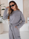 Női CHARM melegítő szett világosszürke Dstreet AY0958 AY0958