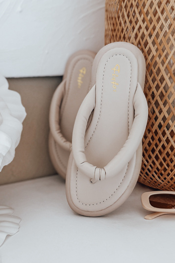 Női EASYDAY flip-flopok bézs Dstreet ZY0992