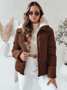 Női télikabát TRENDYGLAM barna Dstreet TY4941