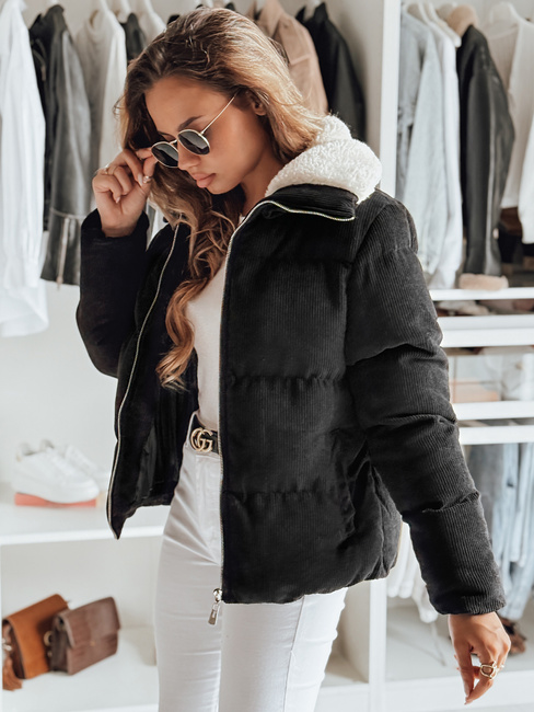 Női télikabát TRENDYGLAM fekete Dstreet TY4357