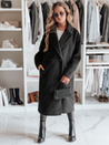 Női oversize átmeneti kabát LORINESS fekete Dstreet TY4692 TY4692