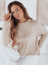 Női BRAVINA pulóver bézs Dstreet MY2529