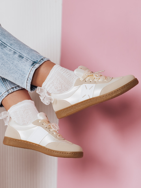 Női sportcipő PEARLSTEP bézs Dstreet ZY0680 ZY0680