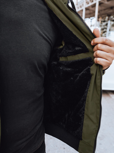 Férfi téli dzseki Szín Zöld DSTREET TX4500