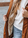 Női parka dzseki CORA camel színben Dstreet TY3182