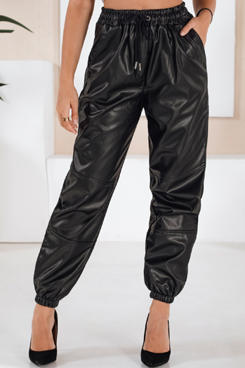 Női viaszolt nadrág MAGIR Szín Fekete DSTREET UY1683